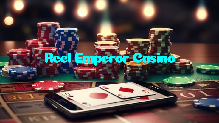 Reel Emperor Casino casino presented on mobile device in Pakistan with slots and live games